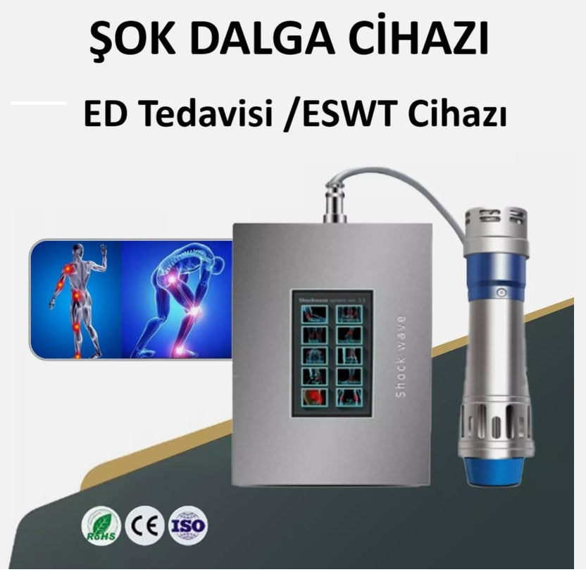 ED Şok Dalga Masaj Cihazı / ESWT Cihazı