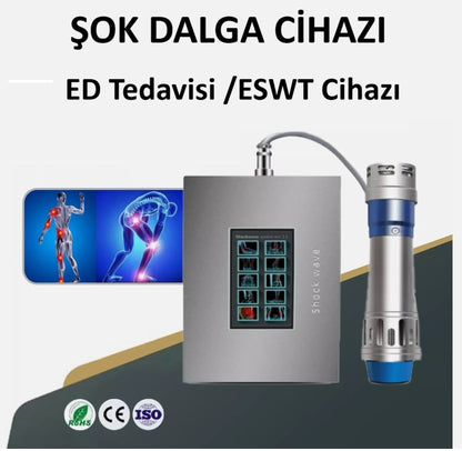 ED Şok Dalga Masaj Cihazı / ESWT Cihazı
